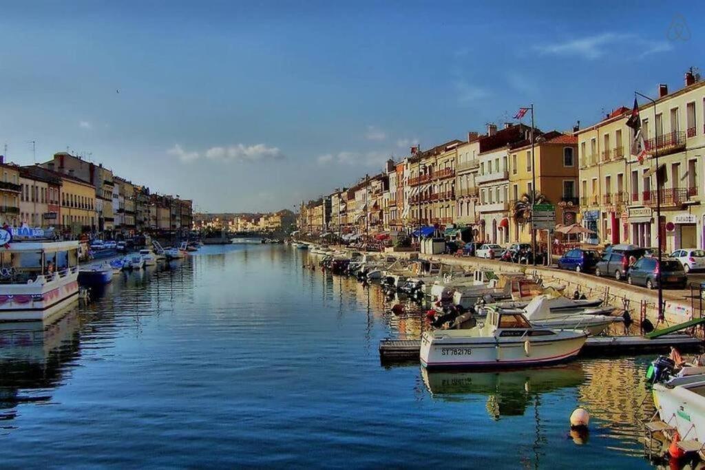 Au Marestany, Vue Mer. Sète Extérieur photo